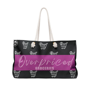 overpriced Groceries tote Bag