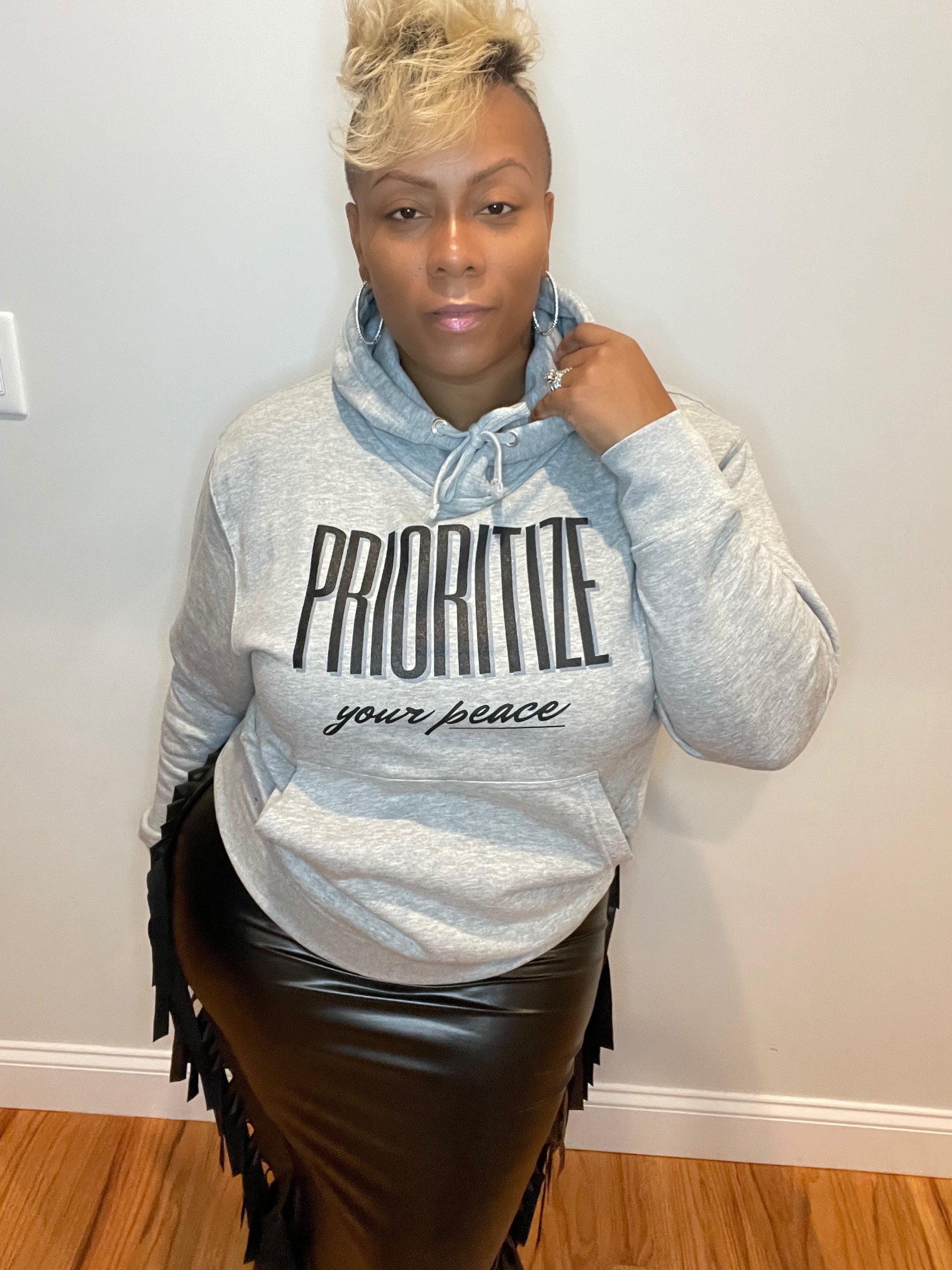 Prioritize Your Peace Hoodie
