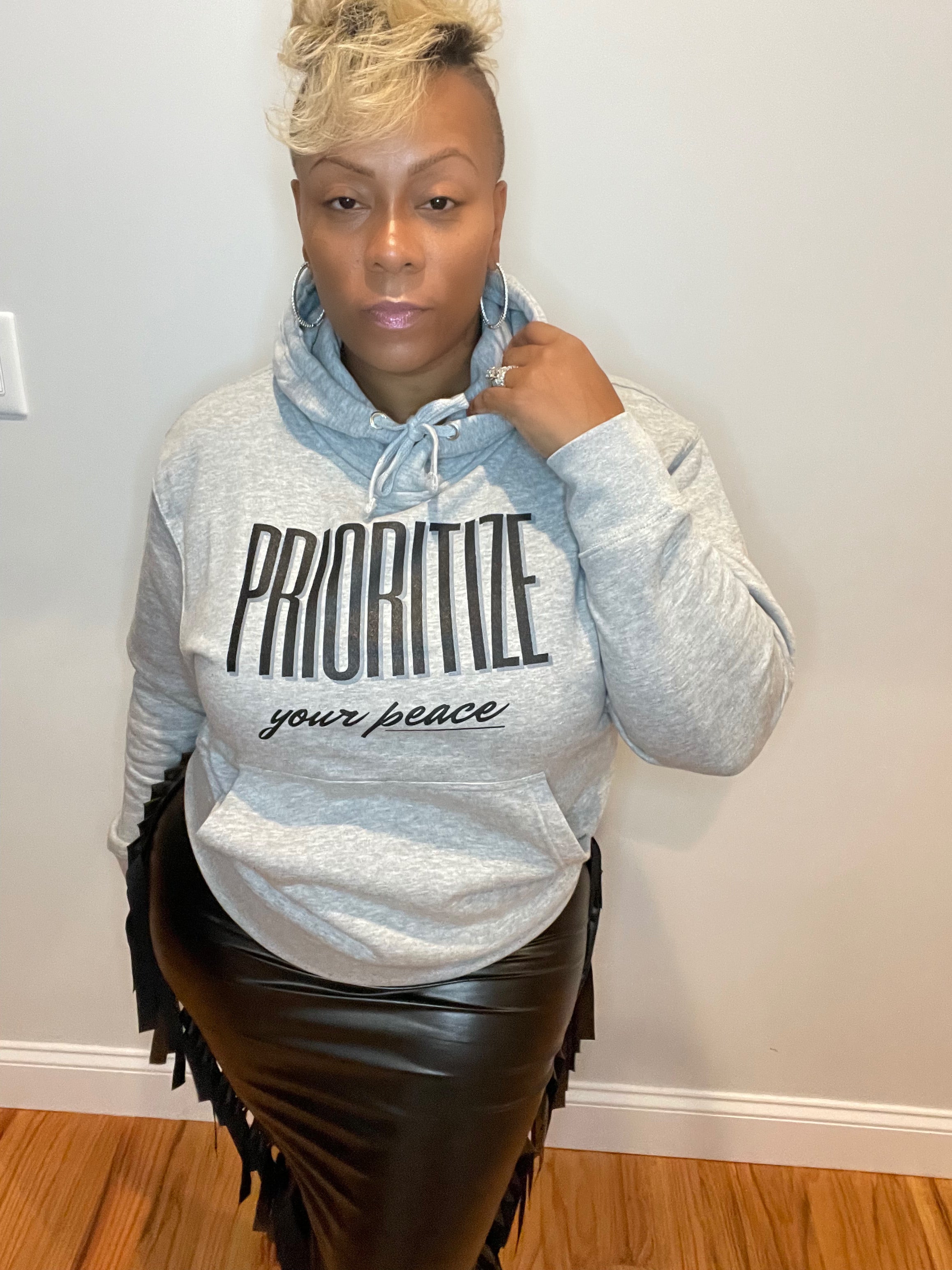 Prioritize Your Peace Hoodie